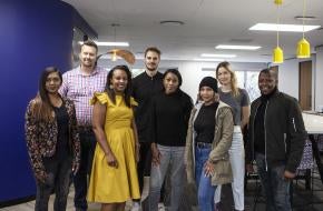 A group of Pernod Ricard South Africa employees.